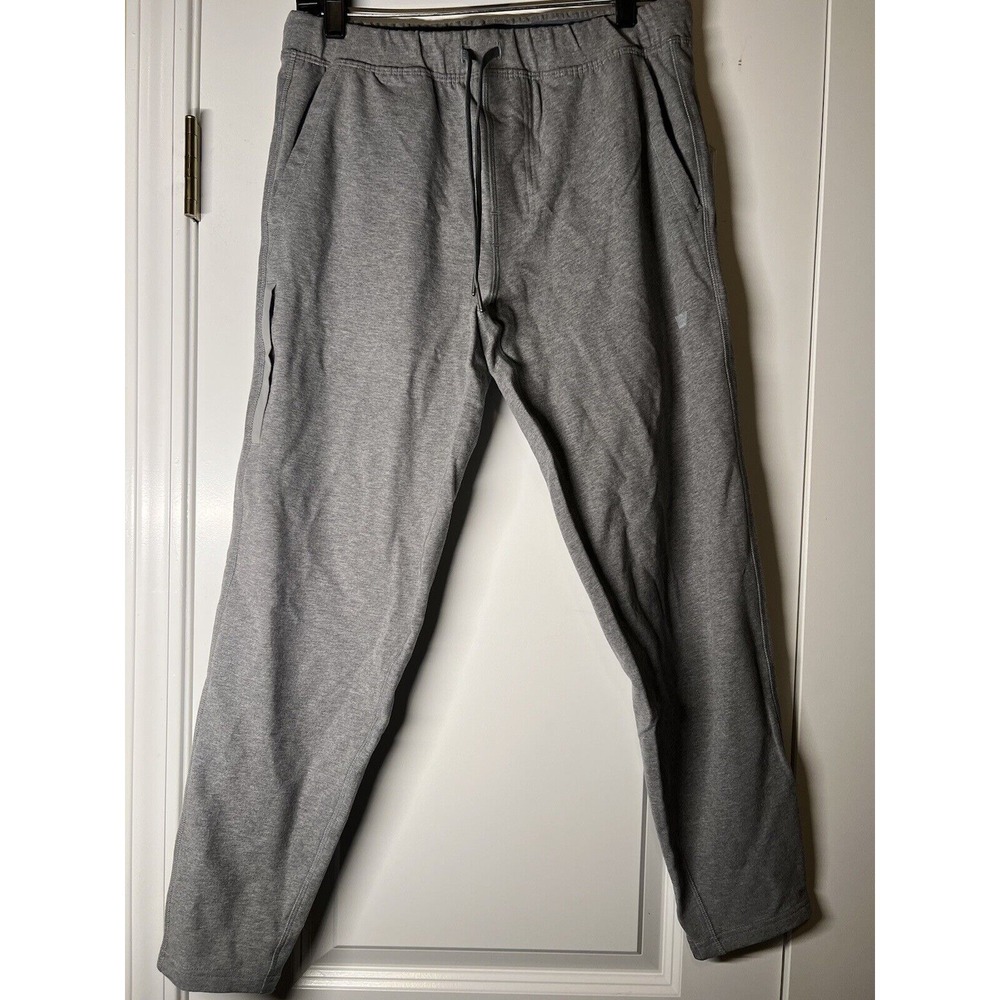Mack Weldon Ace SweatpantsMens S Small Grey Pull On Jogger Drawstring